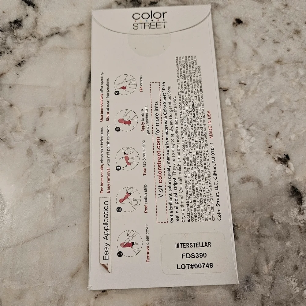 Color Street Nail Strips-Rare Retired Interstellar